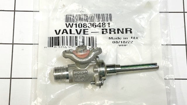 Whirlpool W10836481 VALVE-BRNR