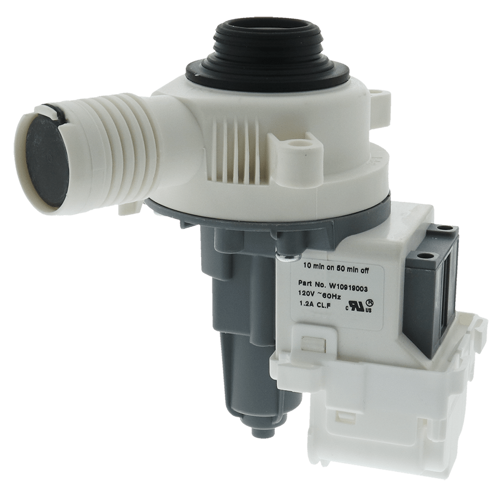 Whirlpool W10919003 Drain Pump Assembly – OEM Top-Load Washer Replacement